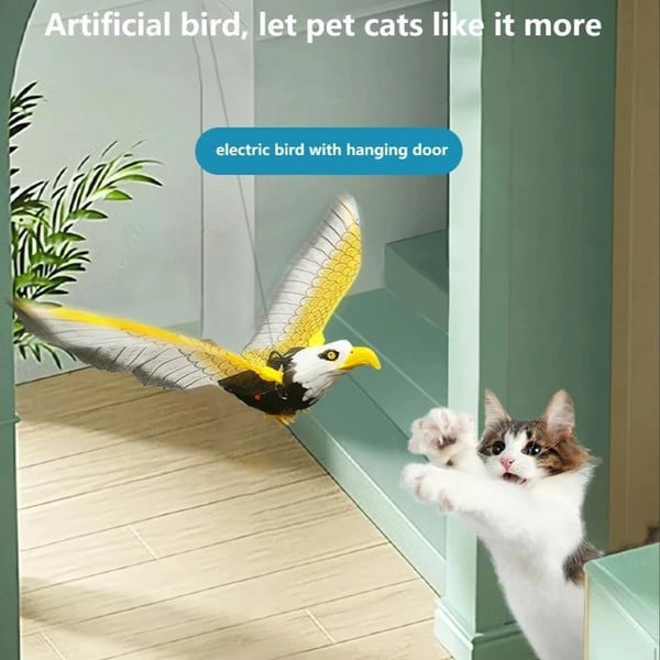 Simulation Bird Interactive Cat Toy for Indoor Cats