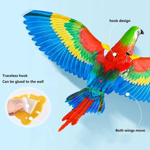 Simulation Bird Interactive Cat Toy for Indoor Cats