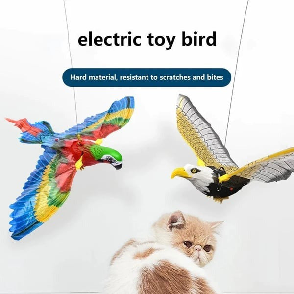 Simulation Bird Interactive Cat Toy for Indoor Cats