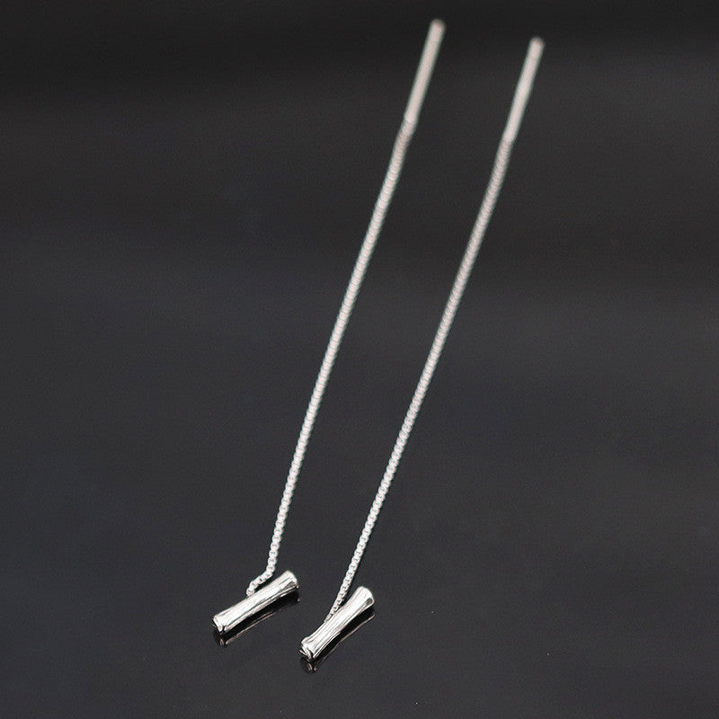 Shiny Alphabet Earrings (Pair)