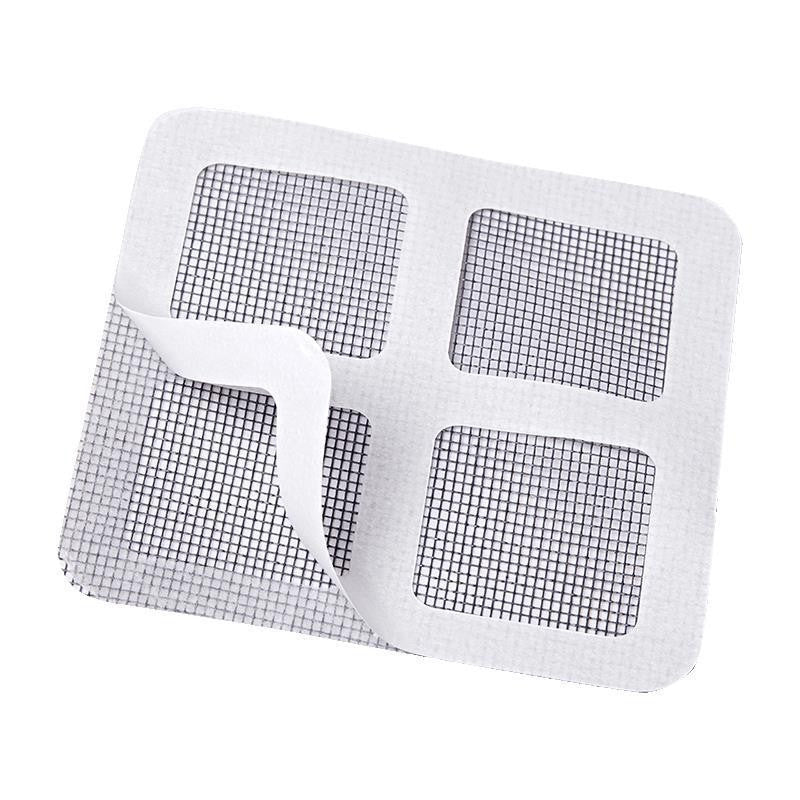 Shower Drain Hair Catcher Mesh Stickers