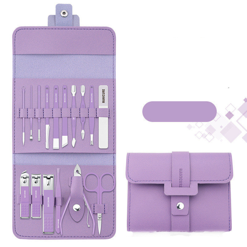 Stainless Steel Nail Clippers Set