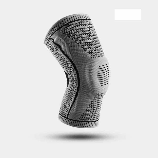 Silicone Full Knee Brace Strap Patella Medial Support