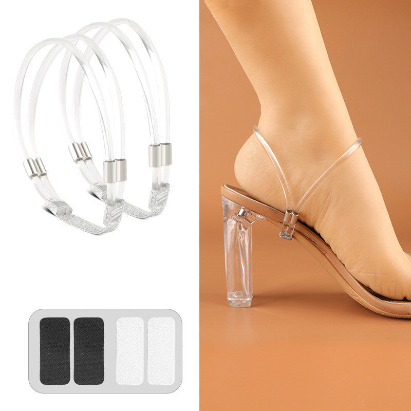 Sparkling Elastic High Heels Shoe Straps