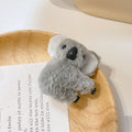 Cute Plush Koala Bear Hair Clips