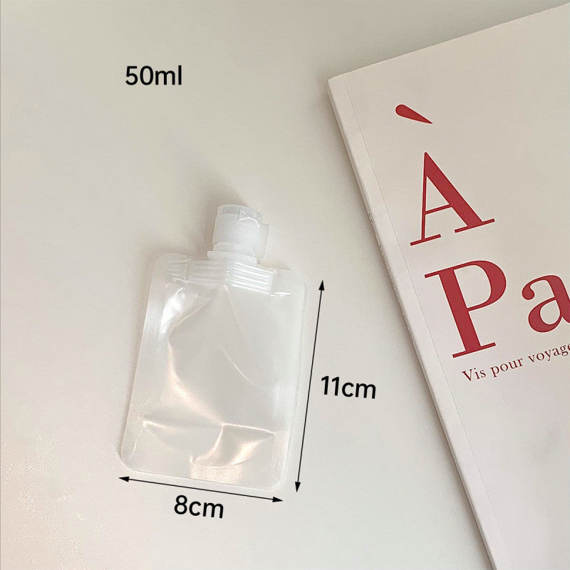 10 Pcs Portable Travel Fluid Makeup Packing Bag