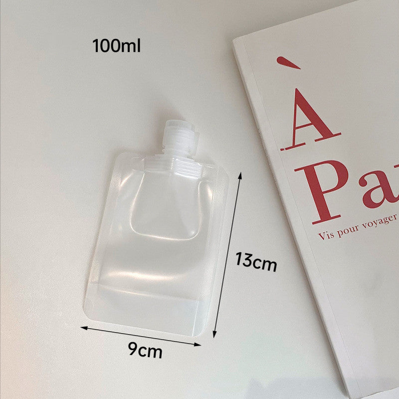 10 Pcs Portable Travel Fluid Makeup Packing Bag