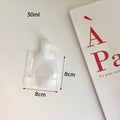 10 Pcs Portable Travel Fluid Makeup Packing Bag